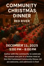 Community Christmas Dinner Dec 11, 2025