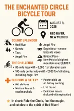 Enchanted Circle Bicycle Tour August 8, 2026