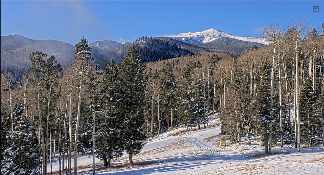 From the Summit of the Red River Ski Lift