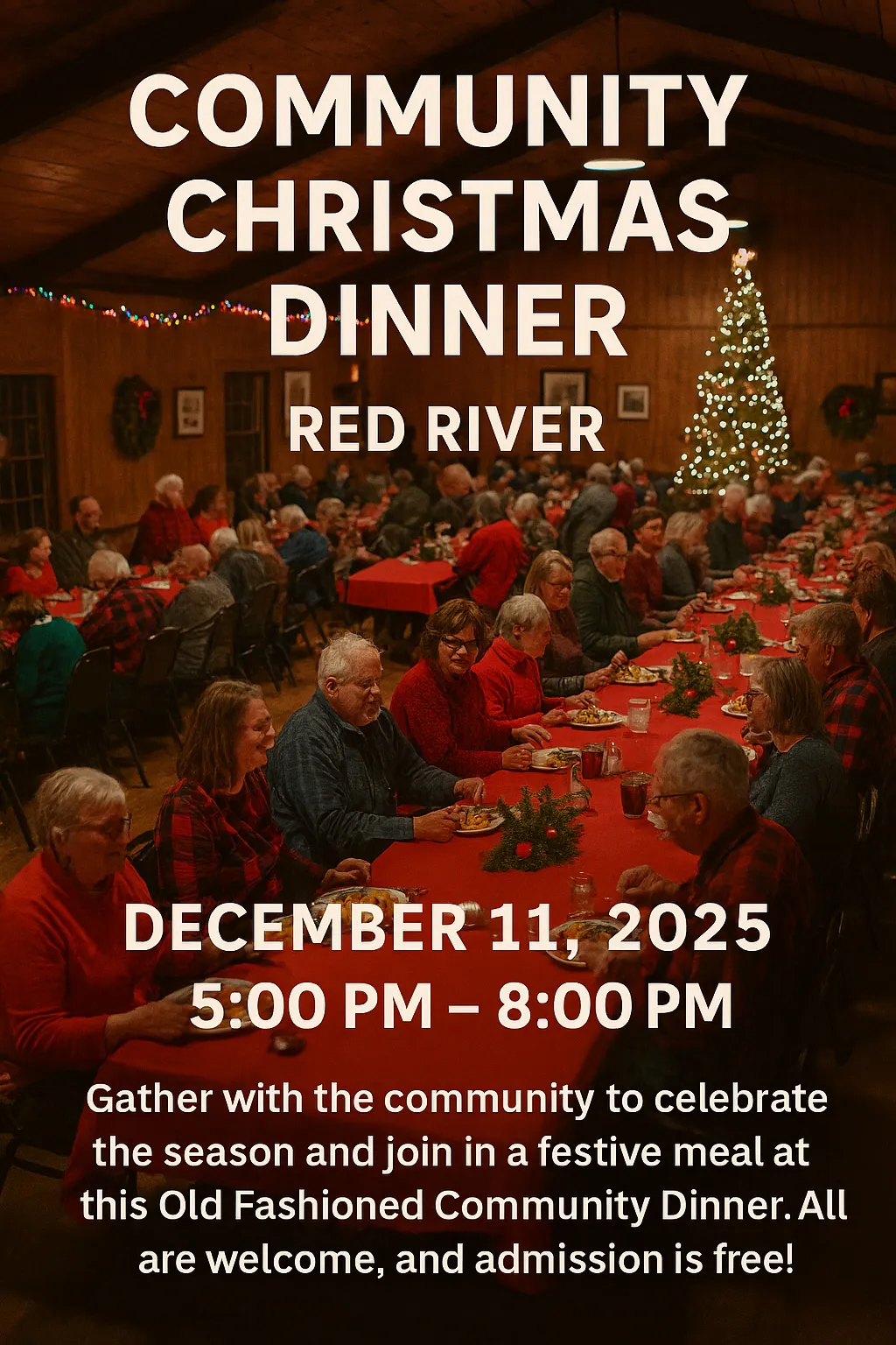 Community Christmas Dinner Dec 11, 2025